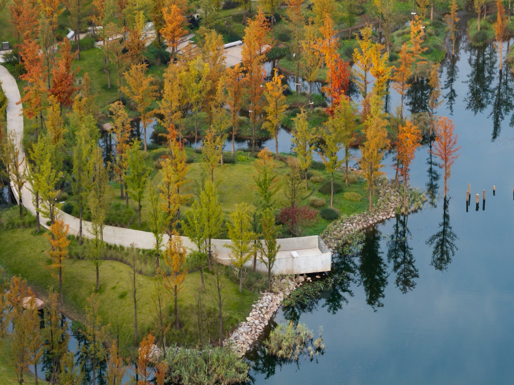 重庆麓溪湖·原滩公园丨中国重庆丨WTD纬图设计-48