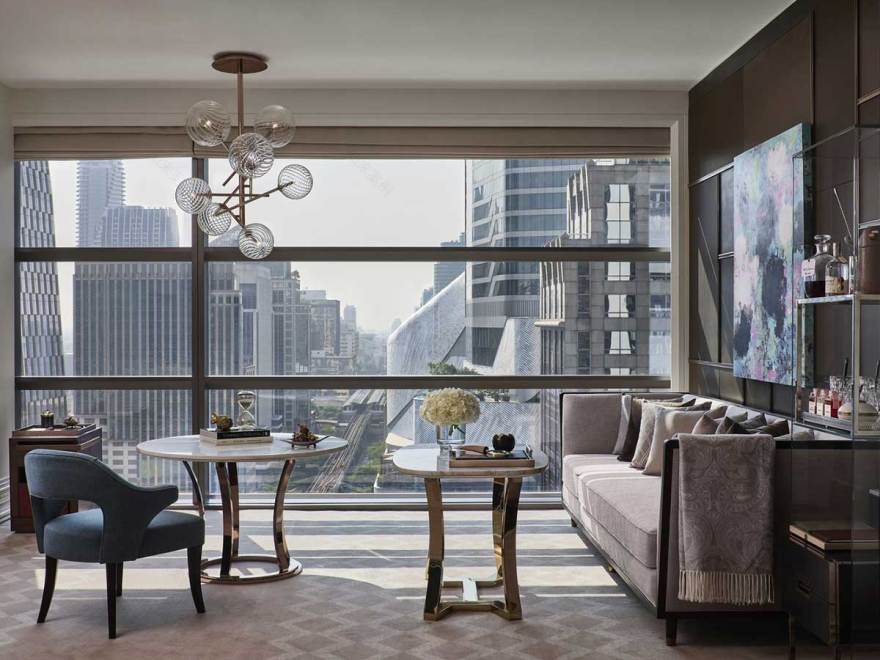 曼谷大型酒店(酒店名:瑞兹伍德)设计丨泰国曼谷丨当地一家建筑公司-28