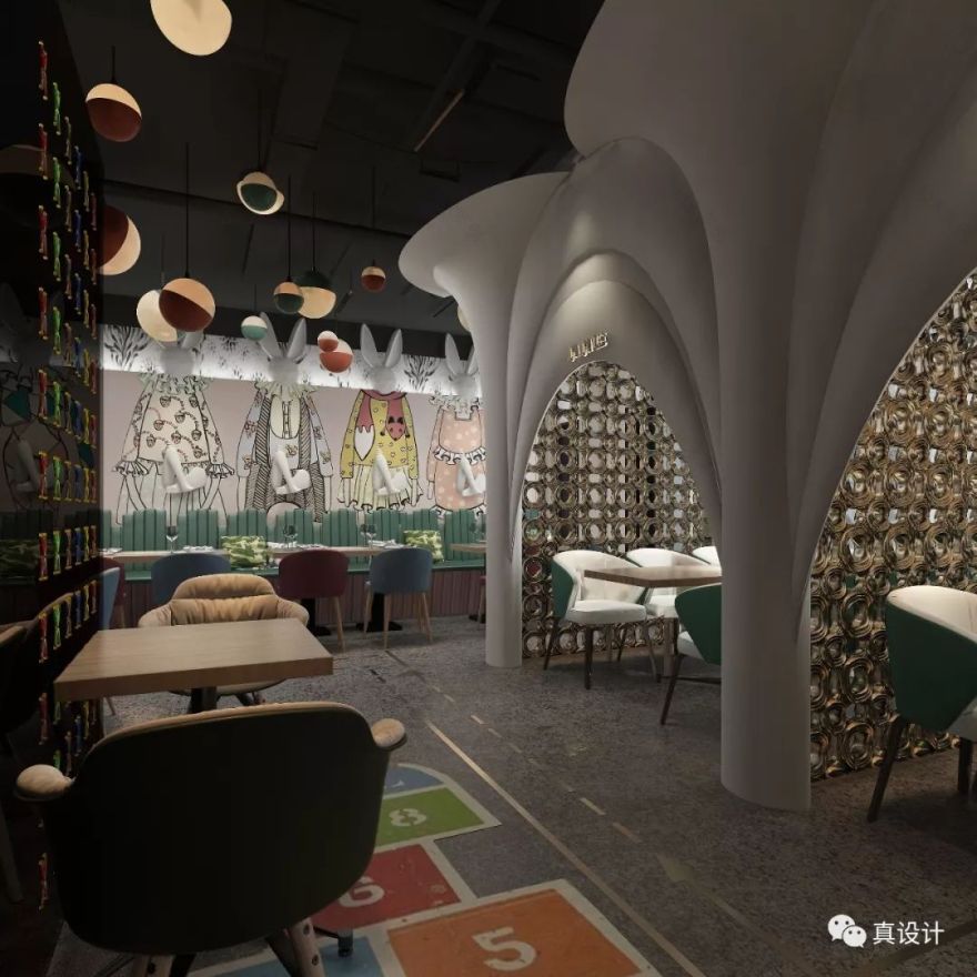 白泽汉打造梦幻机场餐厅,设计亮点纷呈-75