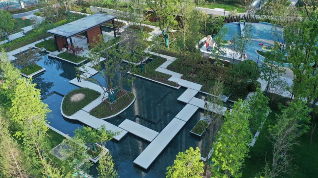   迈丘设计丨郑州永威城书香庭大区 景观设计 丨中国郑州-70