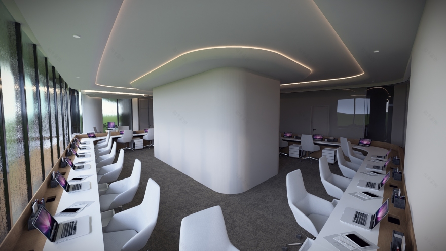 迪拜硅绿洲企业办公室改造丨阿联酋迪拜丨Mehdi Chohan-16