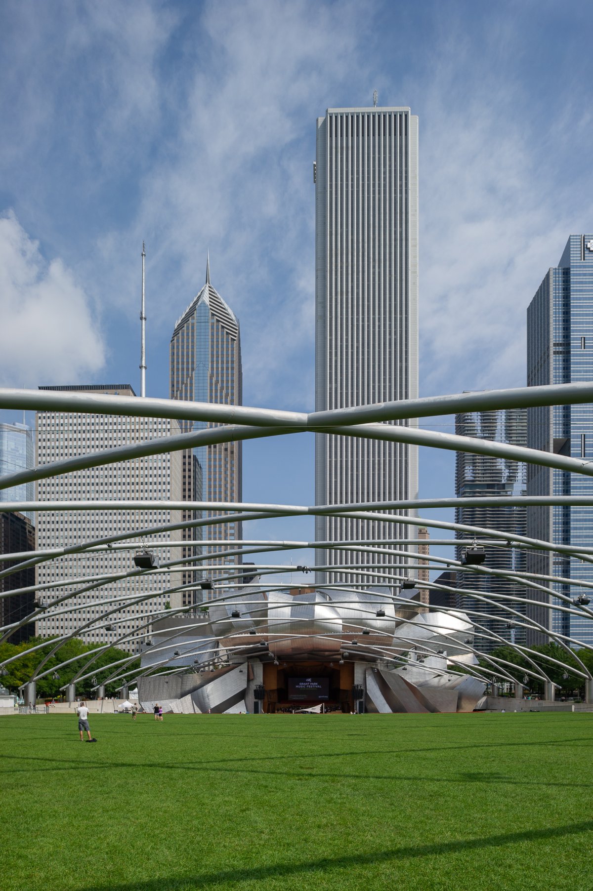 芝加哥千禧公园 Jay Pritzker Pavilion 音乐厅-2