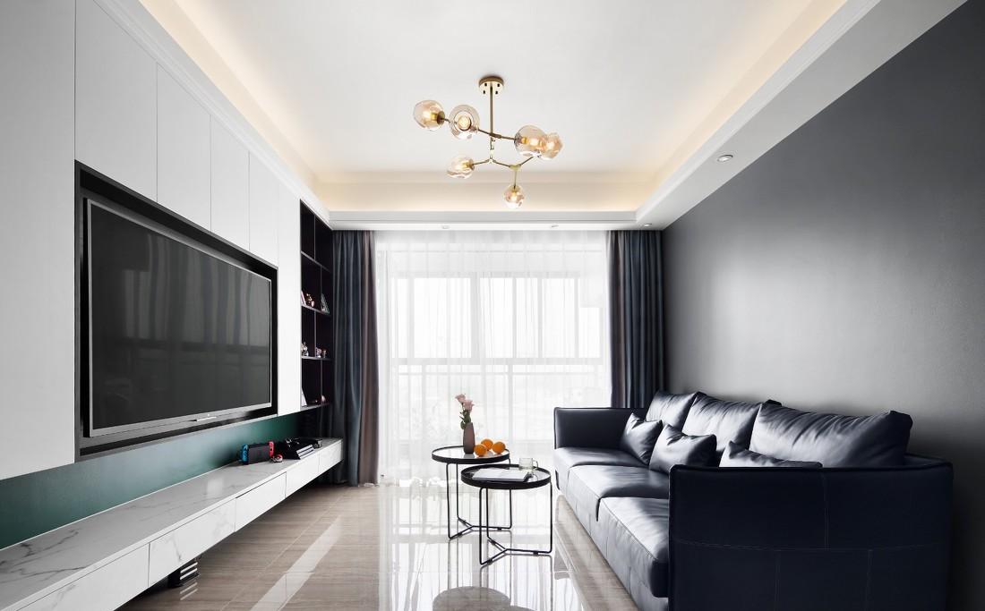 301设计研究所丨平层丨复古色彩与现代元素的完美融合-2