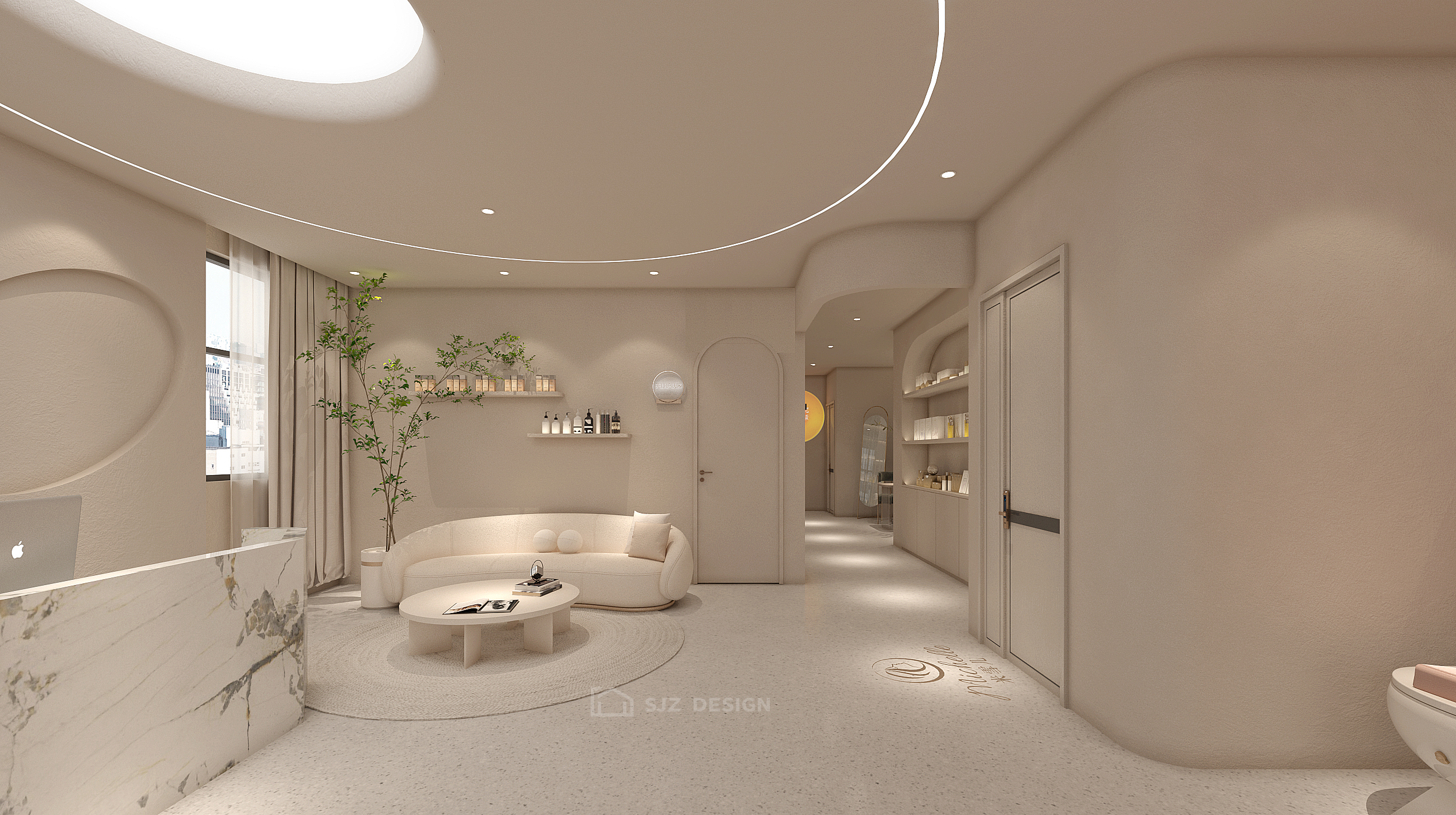 米雪美容美甲店丨中国湖北丨孙金甄（北京）室内建筑设计有限公司-25