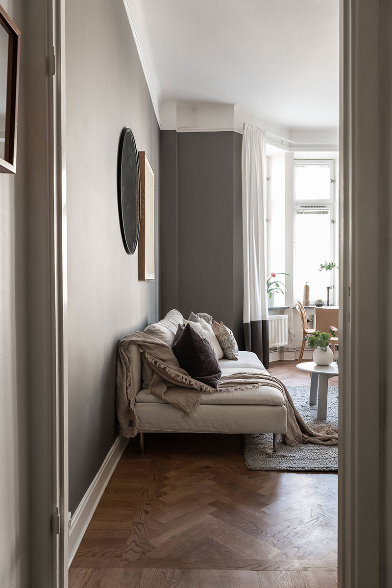 黑色时尚小公寓设计-14