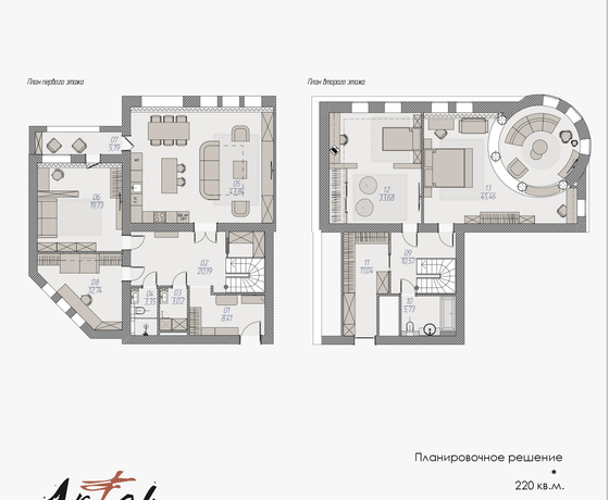 老城区两层公寓设计改造丨俄罗斯萨马拉-15