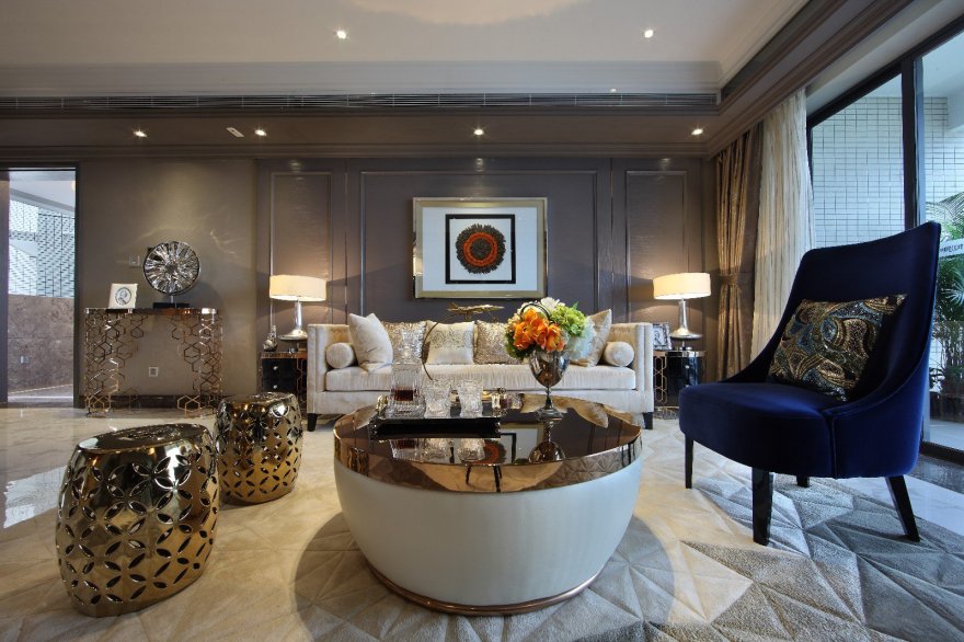 160m²番禺可逸江畔项目三期4502创意样板间 尚策室内设计-10