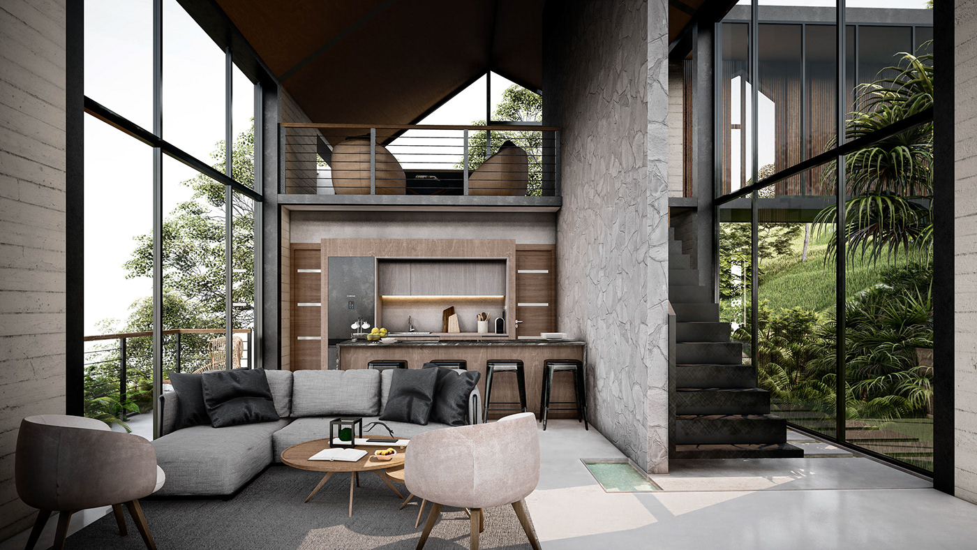 Interiorismo | Vivienda de Campo Laurel | Argelia, COL-2