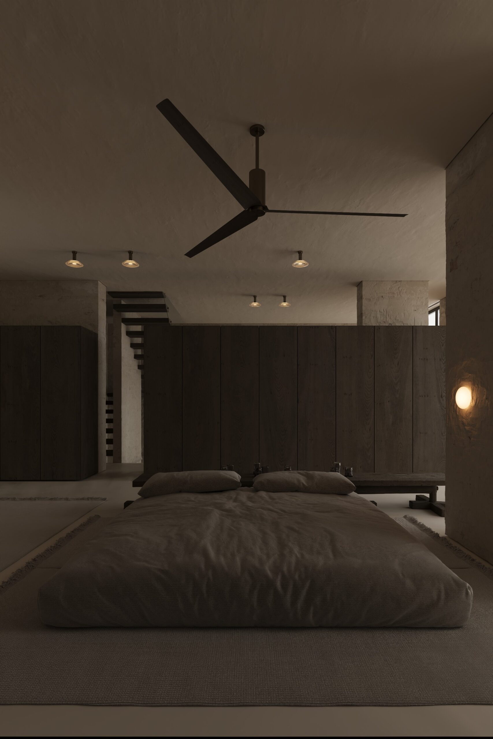 微水泥製造的藝術空間-9