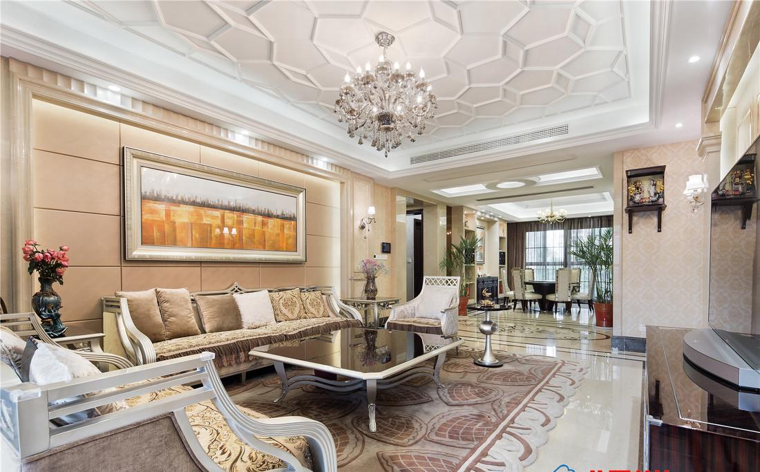 欧式新古典家居设计，演绎浪漫轻奢风-7