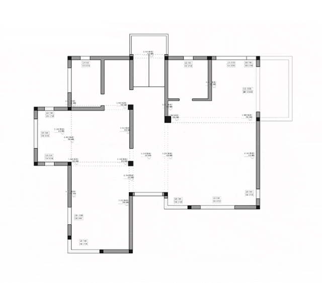 420㎡现代风格| 形与色构建空间艺术感-12