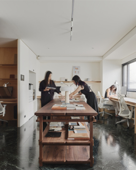 沉积计划办公空间丨中国台湾丨李智翔,葛祝纬,胡育瑄,林佳靖,水相设计