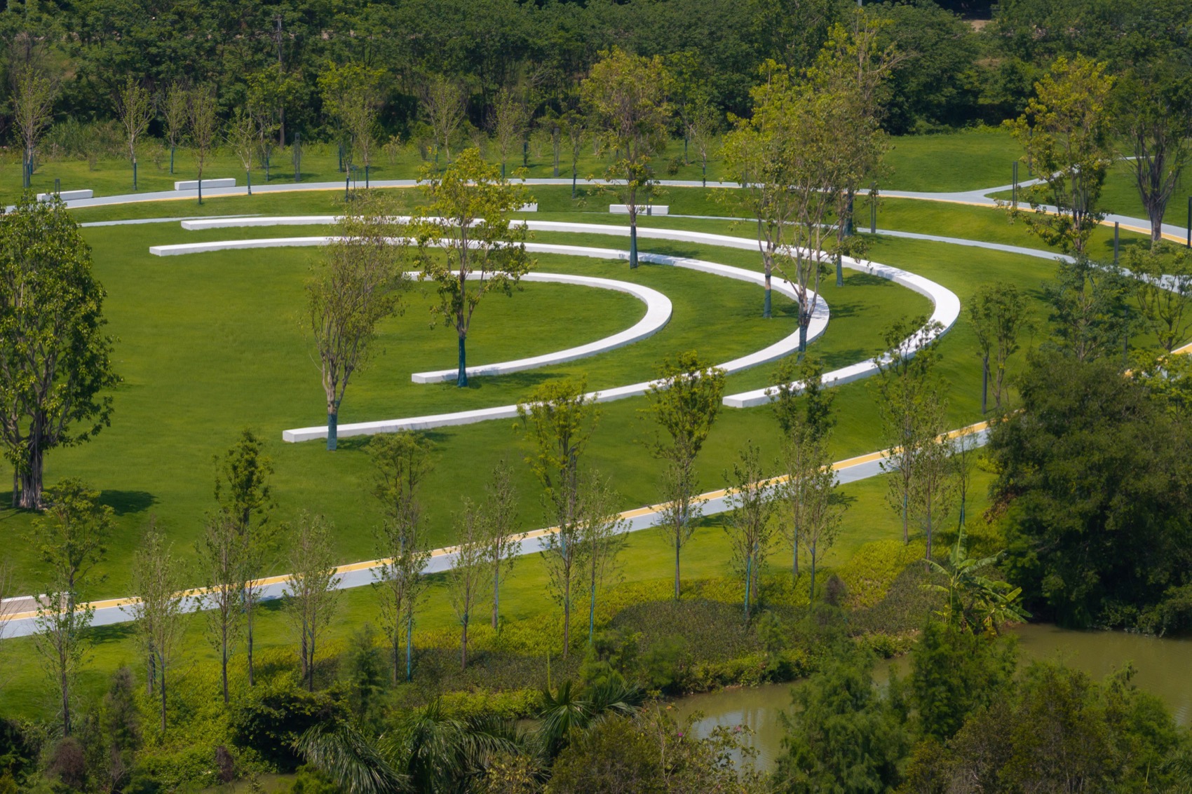 和祐国际医院人才社区配套公园,和祐国际医院外市政公园丨中国佛山丨广东天元建筑设计有限公司（睿住天元）-30