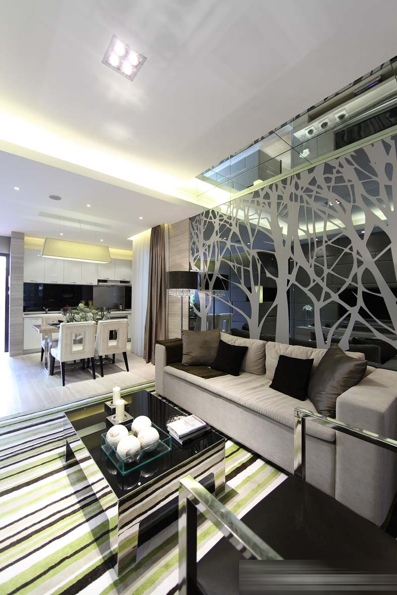 后现代 中海样板间-13