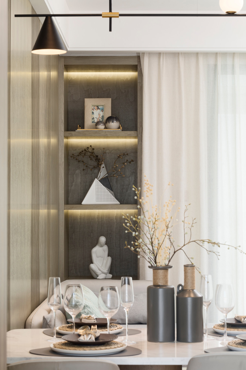 邵莉力作 | 湖州样板间设计 | 摩登都市时尚美居-24