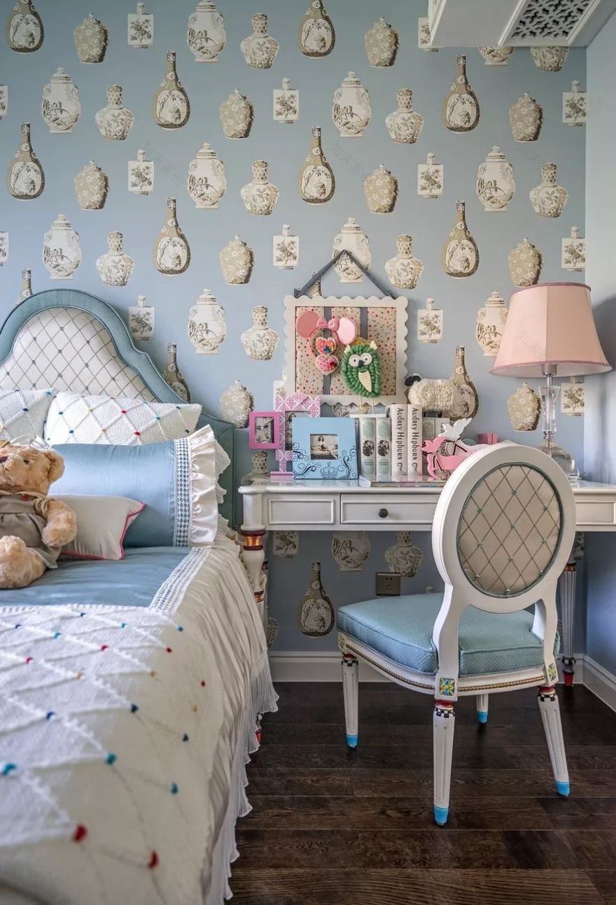 蒂芙尼蓝的浪漫家居,中铁北湖国际城 B1 户型设计-18