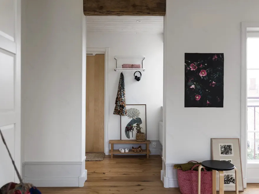 自然材料装点的 19 世纪老房工作室-12