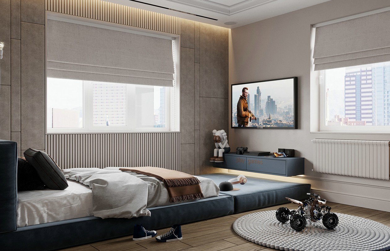 高级色系住宅设计 既时尚又有设计感！-12