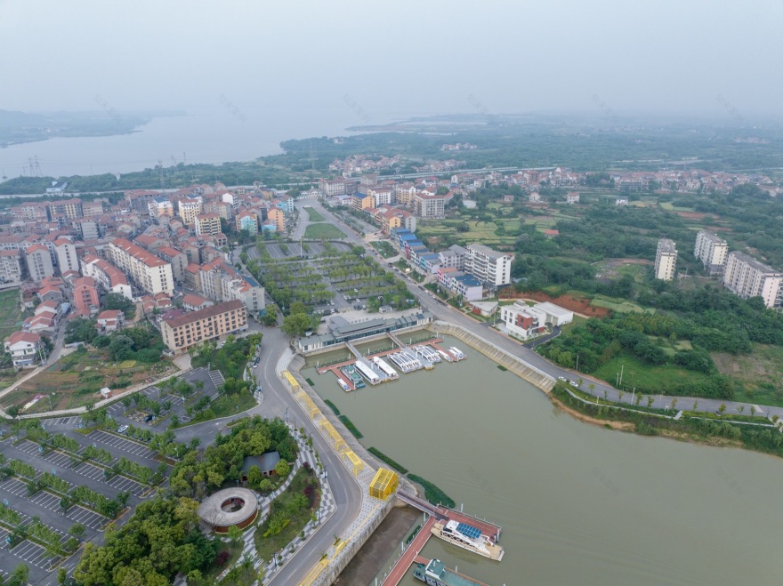 梁子湖长岭渡口配套建筑,湖北 / 原榀建筑事务所-3