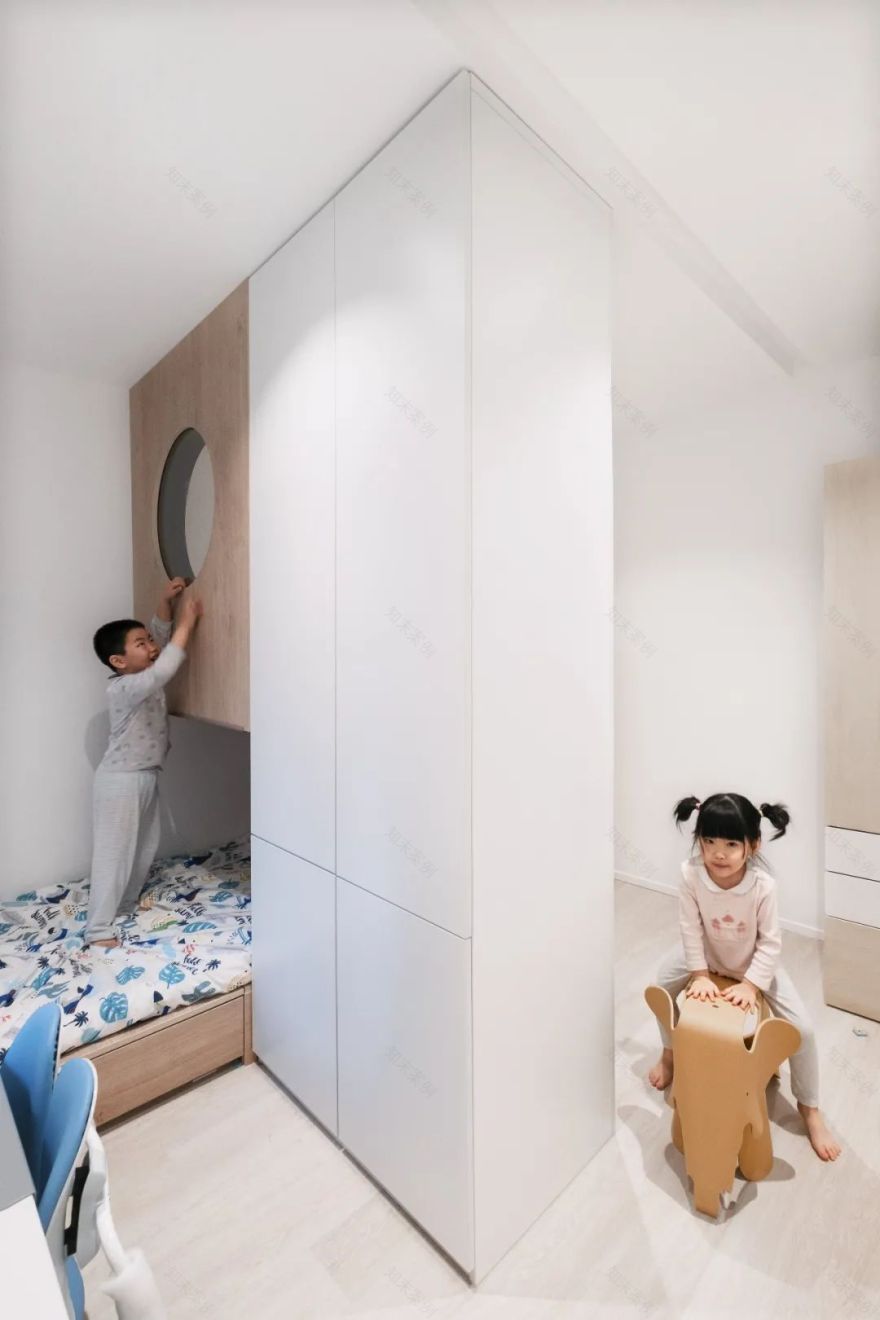 学区房爆改,三代同堂共享空间魔法丨中国北京丨恒田设计研究所-86