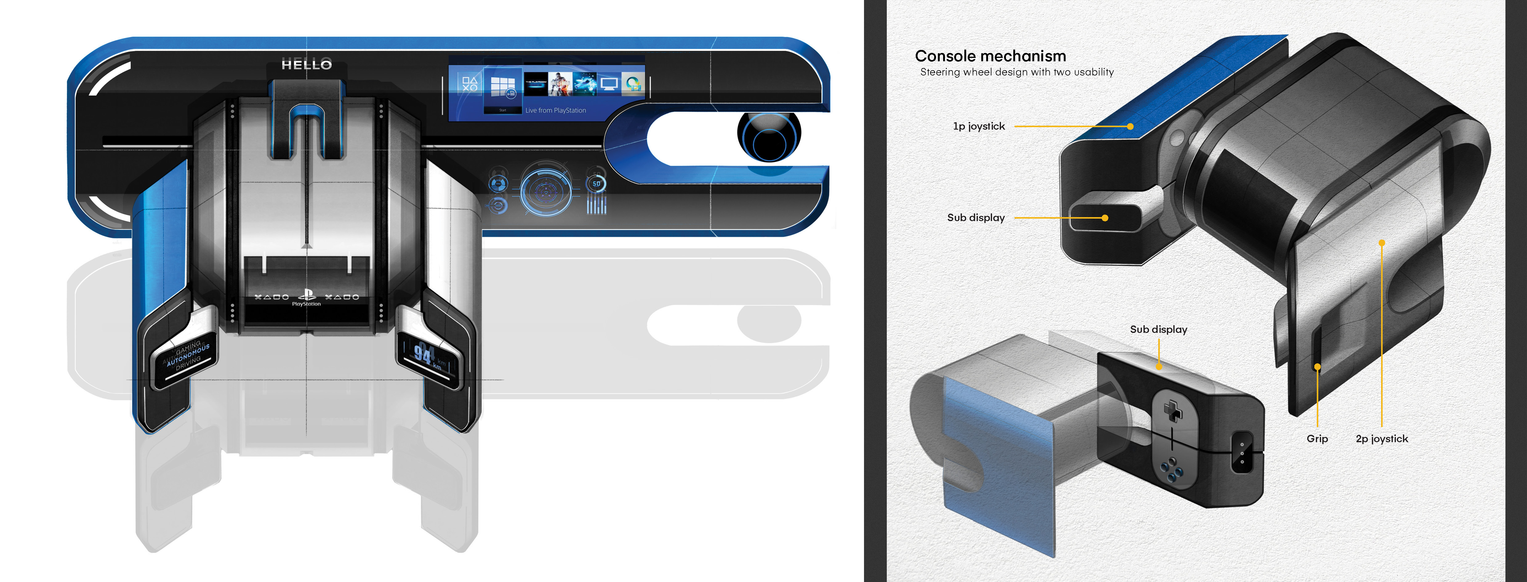 Concept mobility 汽车设计丨Sony-8