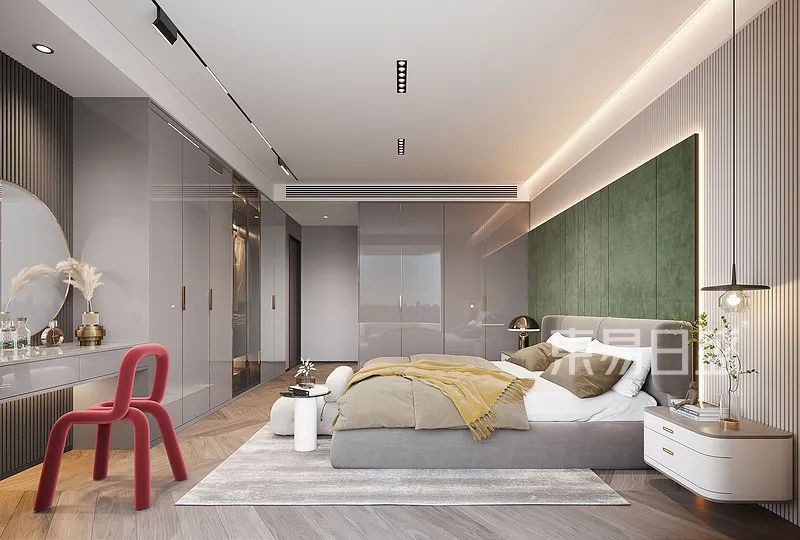 194㎡现代风，引光入室+精致软装，完胜别墅！-16