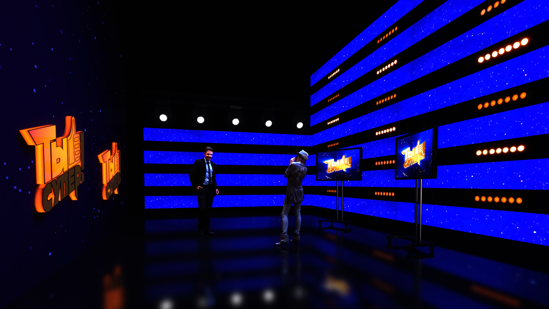 “You are Super!”音乐节目电视布景设计丨俄罗斯-10