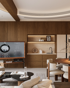 「自然共生」原木风私宅丨吴君艳