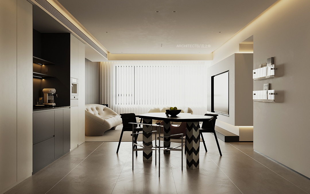 山东淄博佑园 137㎡现代简约家居设计丨中国淄博丨云上译舍-10