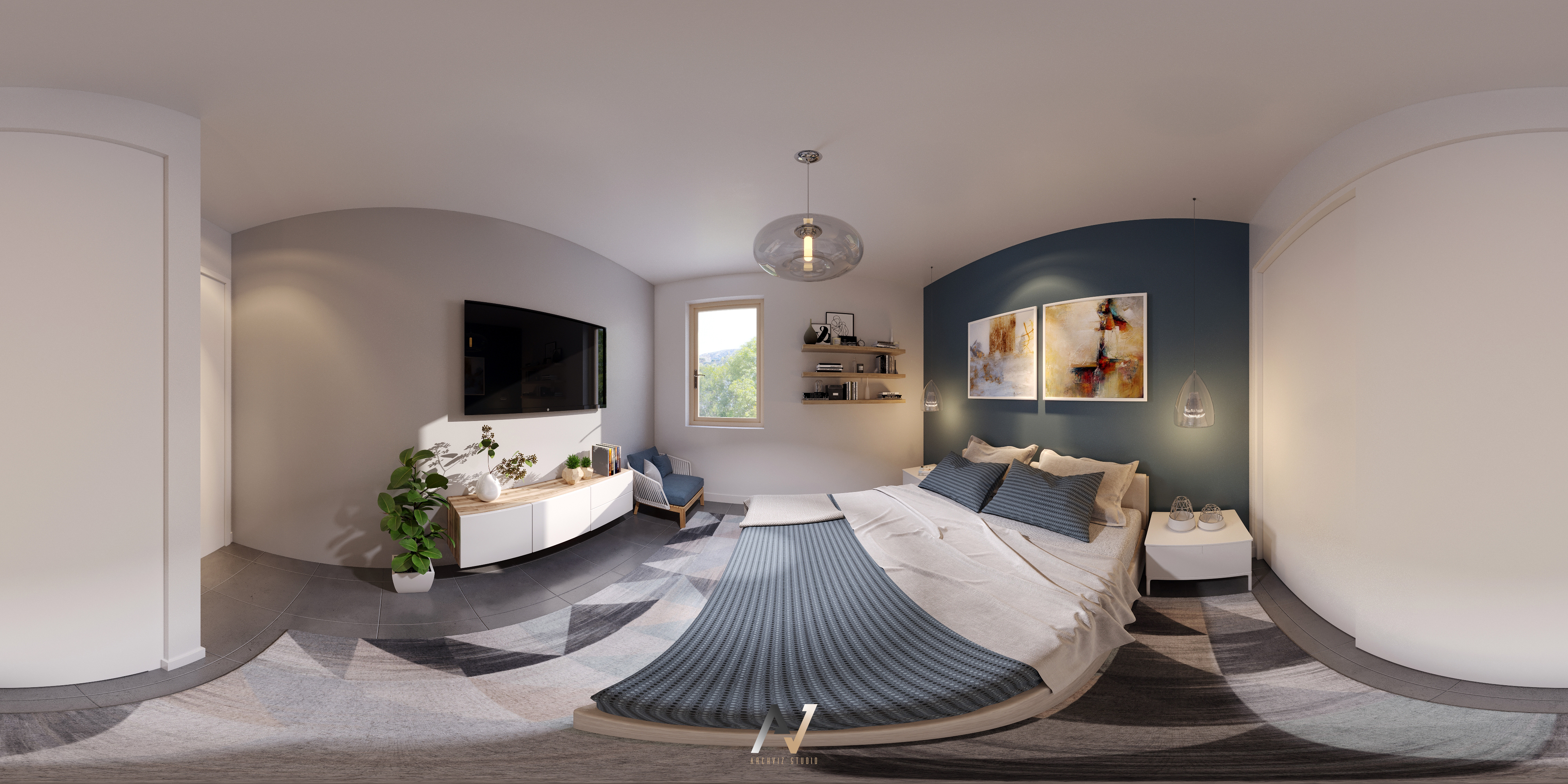 Arc Vauven Building | 360 interior renderings-3