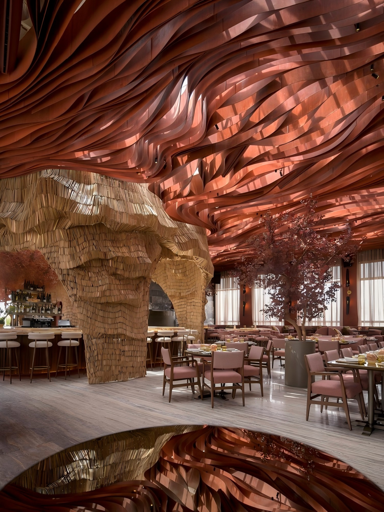 露西达餐厅酒吧丨埃及开罗丨Shahira Fahmy Architects-46