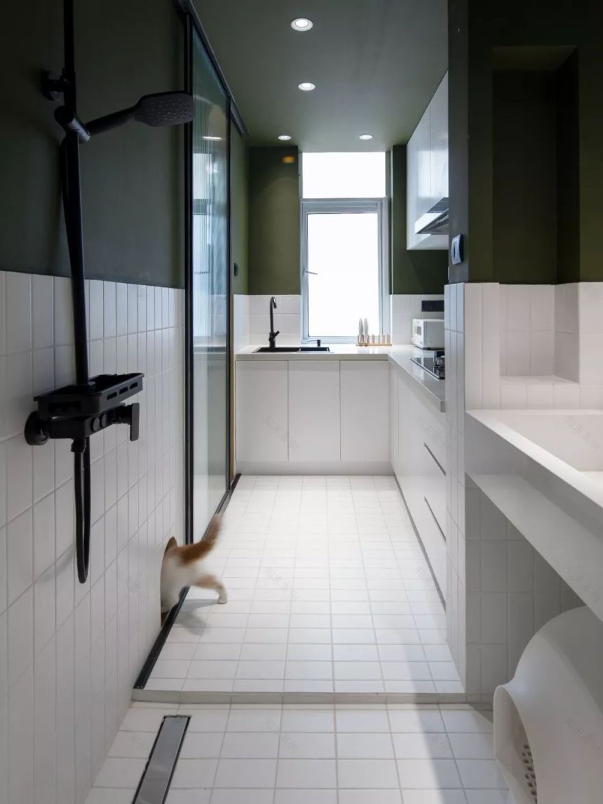 22㎡蜗居的色彩重生-46