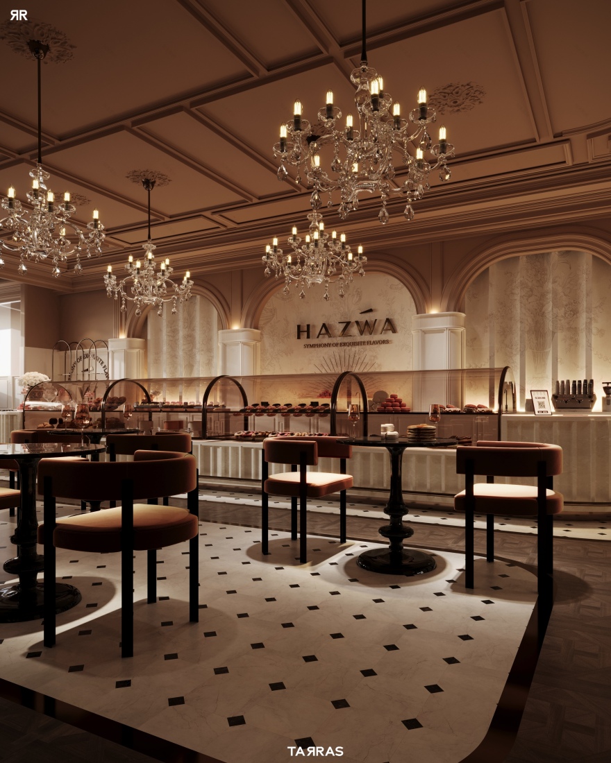 哈兹瓦糕点店丨沙特阿拉伯利雅得-16