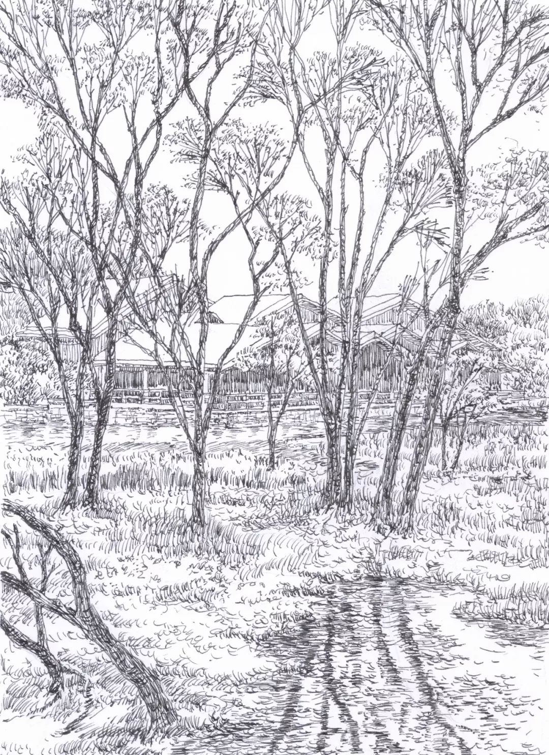 建筑师的绘画世界 | 刘玉龙、祁斌、吴耀东、朱晓东作品欣赏-40