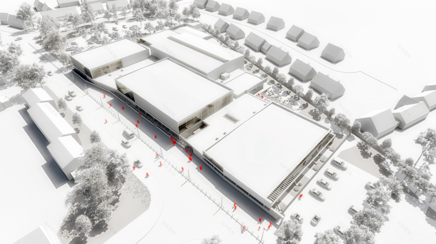 Wavrin 体育中心扩建项目丨法国丨ANAA Architectes-17