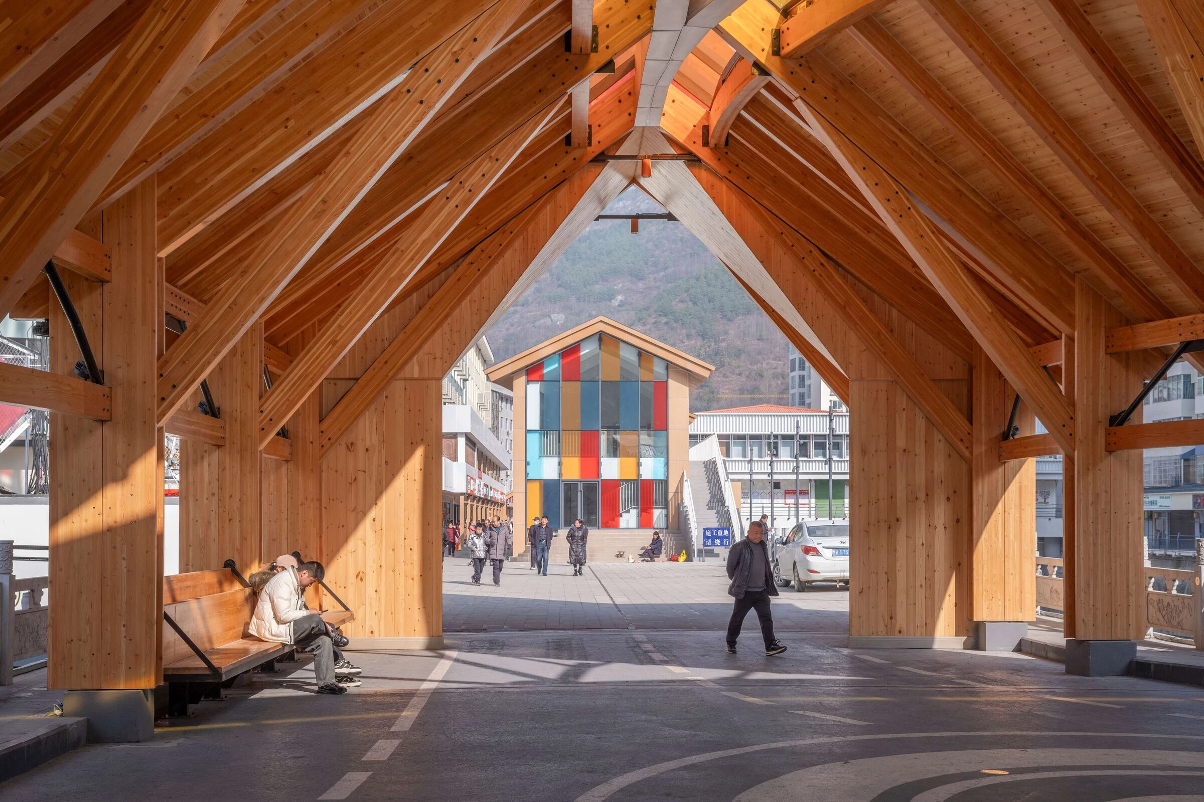 康县新廊桥丨中国陇南丨3andwich Design,何崴工作室-30