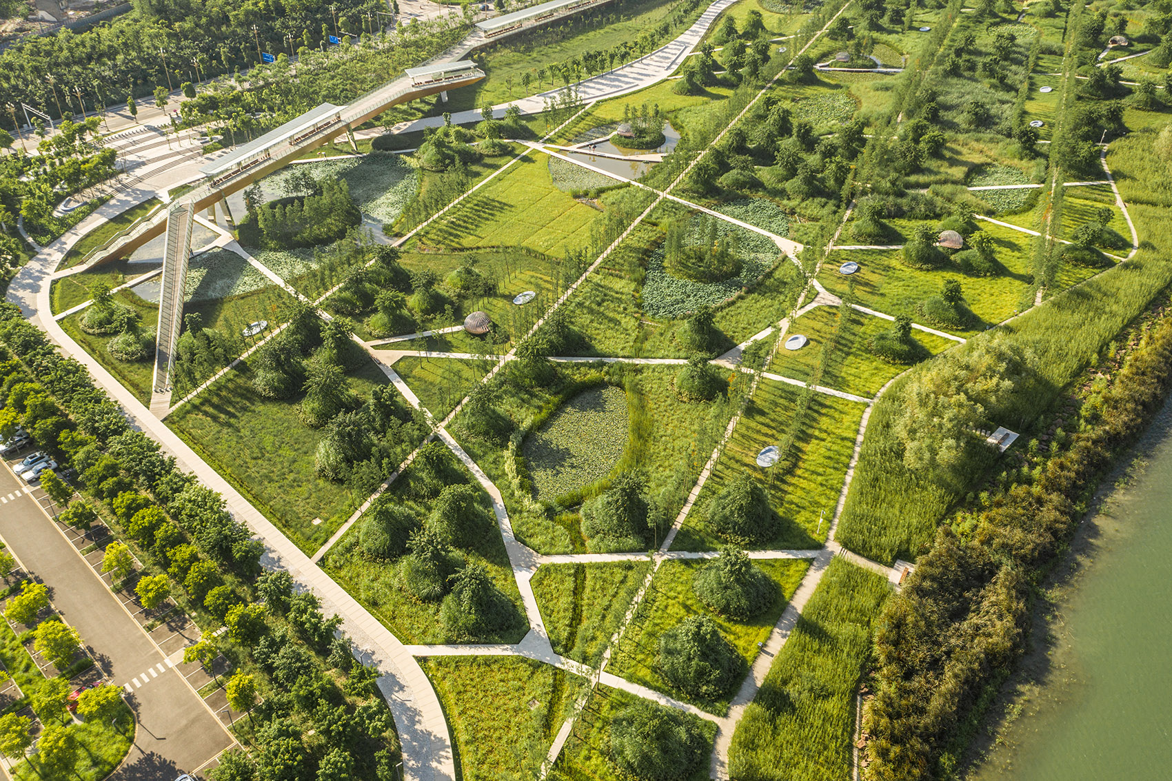 重庆潼南大佛寺湿地公园 / 土人设计-9