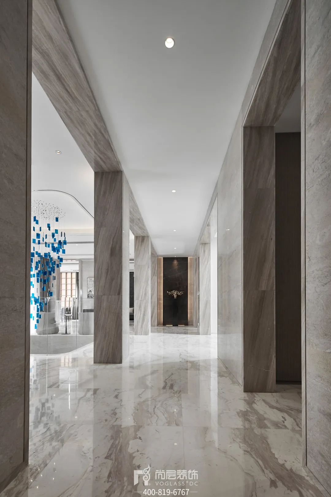 杭州780㎡现代轻奢别墅装修，演绎少即是多的生活美学-36