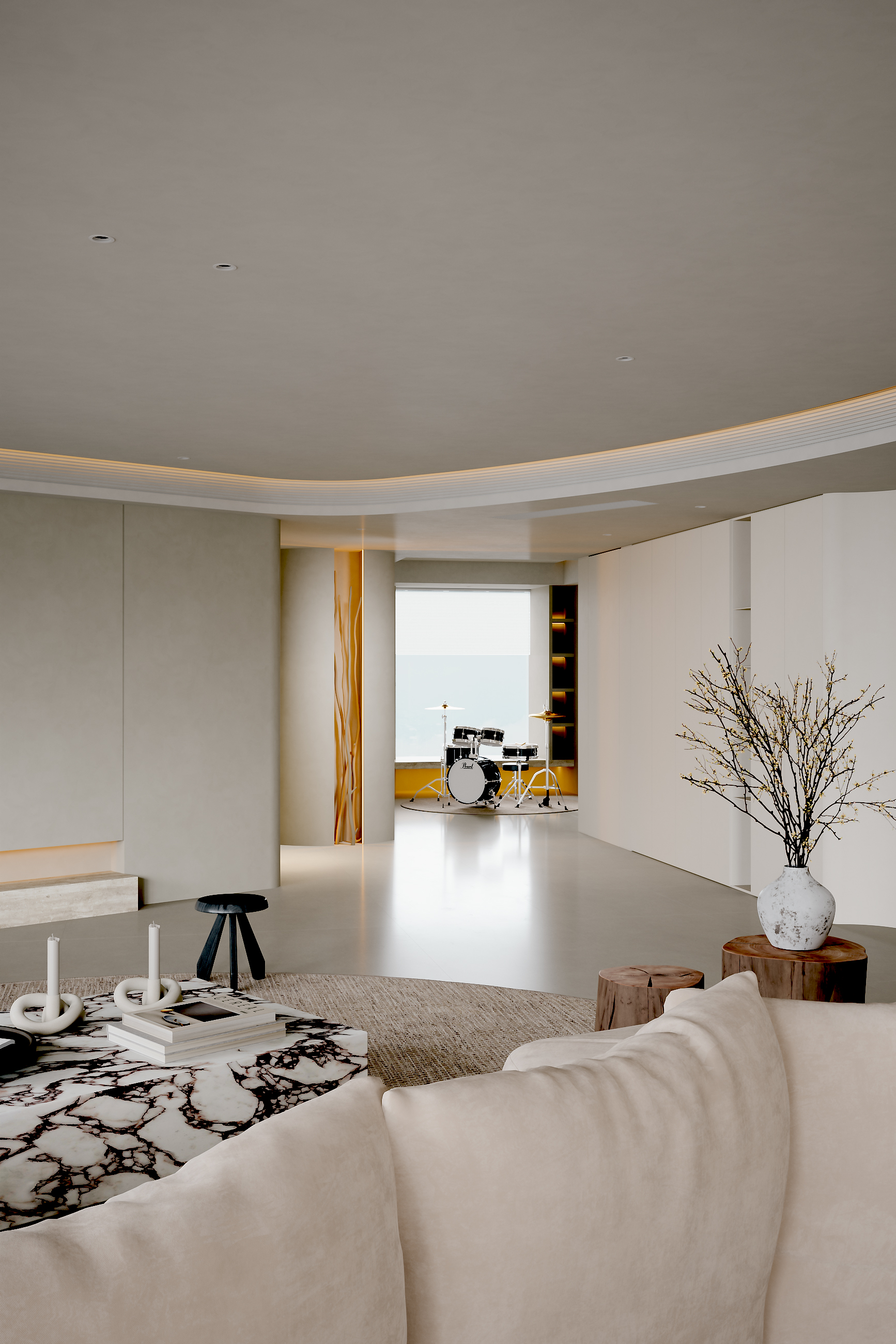 翡翠湾丨半境空间设计-13