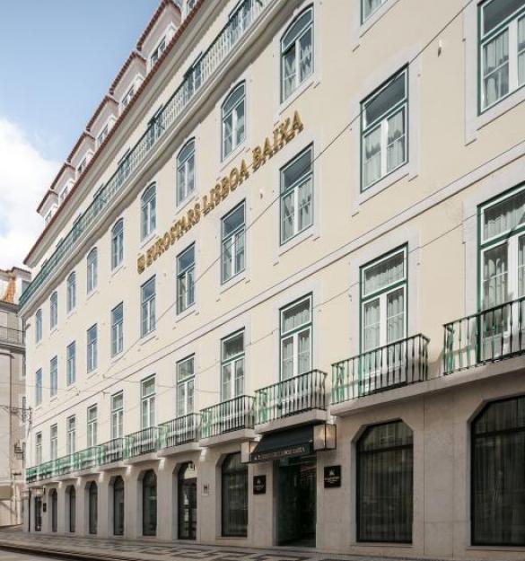 欧洲之星里斯本海湾酒店(注:Eurostars一般指欧洲之星酒店集团,Bai·a推测是葡萄牙语海湾baía的错误写法,结合语境这样翻译较为合适,但纯字面内容主要是品牌和地名,严格来说直接音译欧罗之星里斯本拜阿更准确) 丨PF1 Interiorismo Contract-1