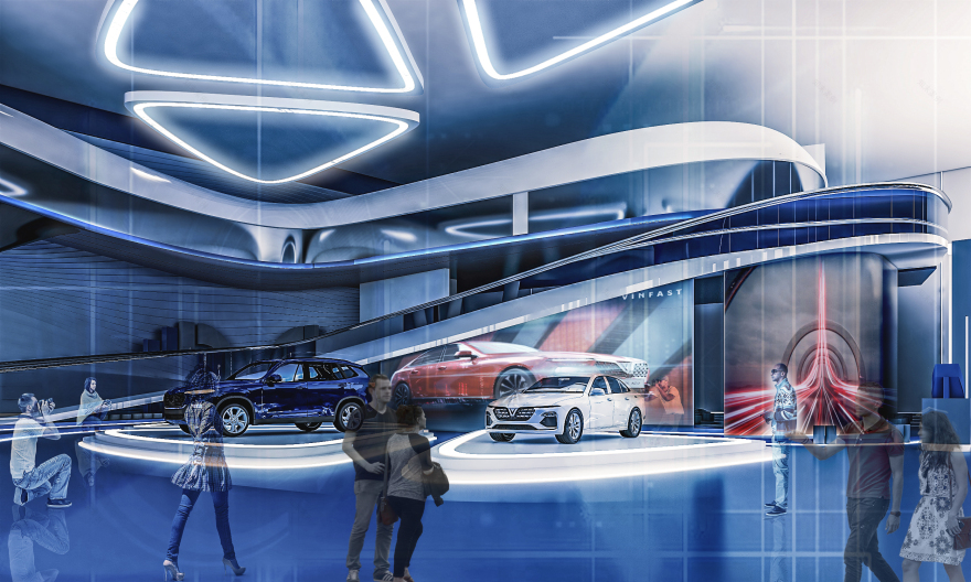 Vinfast 展厅设计竞赛获奖者丨美国纽约-4