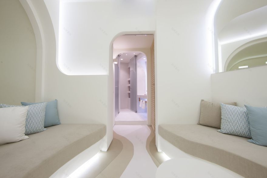 火山岛上的现代洞穴酒店-38