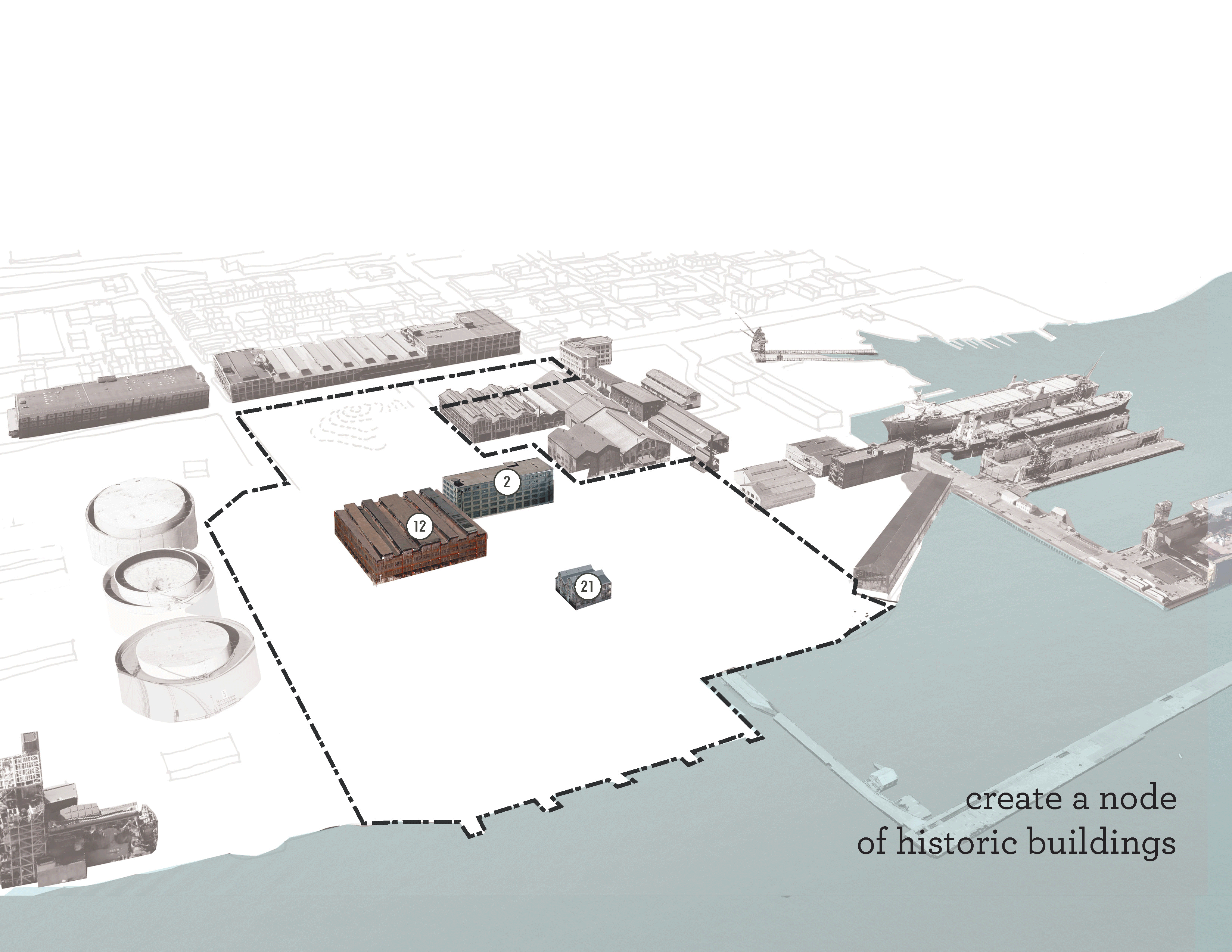 旧金山 Pier 70 滨水区规划 | 历史与创新的融合-14