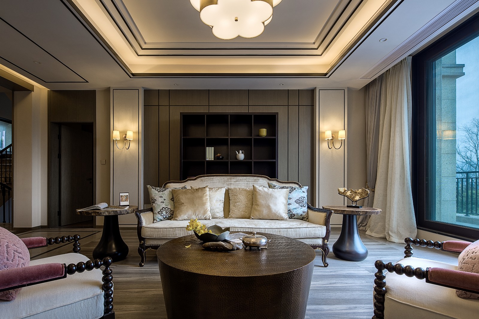 一线江景大宅，现代东方韵味与居家温情完美融合-33