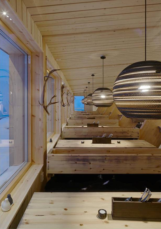 雪山木屋餐厅，瑞典 / Murman Arkitekter-19