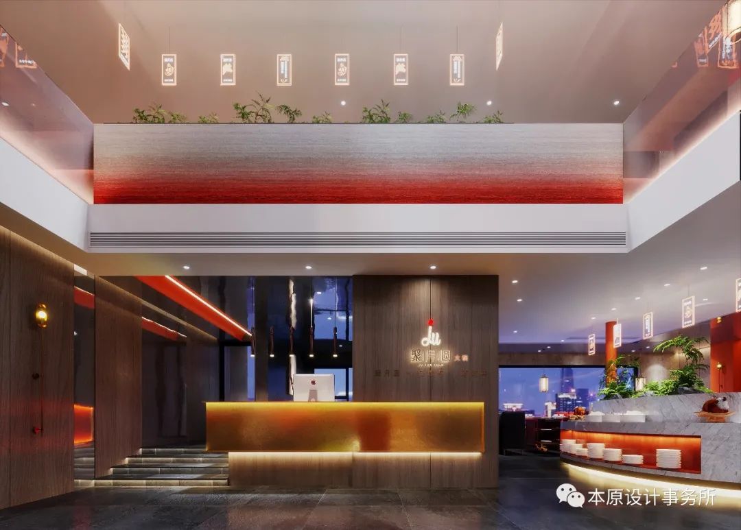 聚月圆火锅店丨中国重庆丨本原设计-18