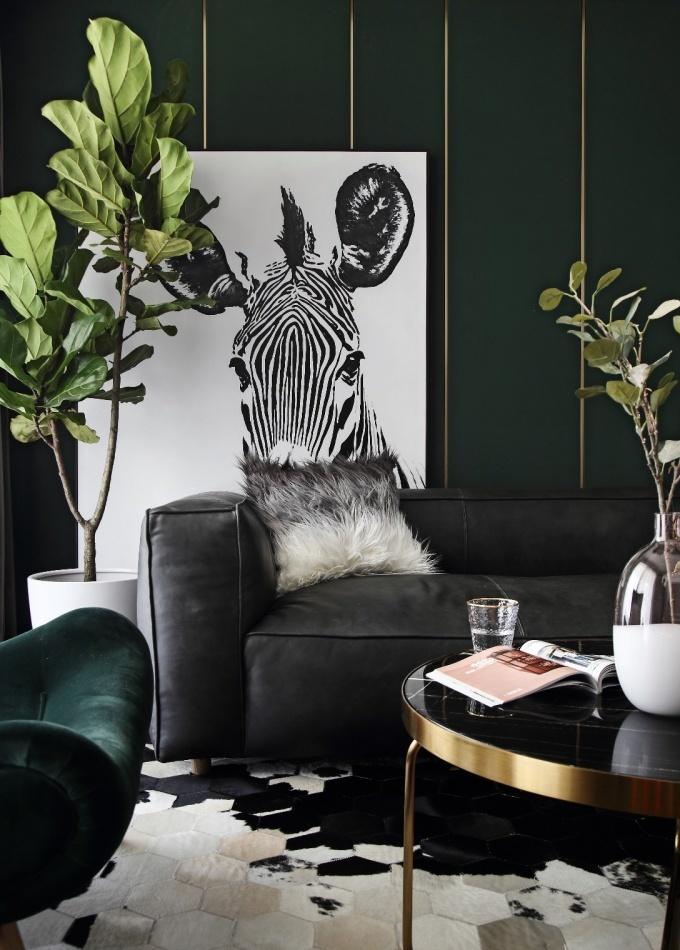 绿意轻奢,打造内敛自然的居家空间-10