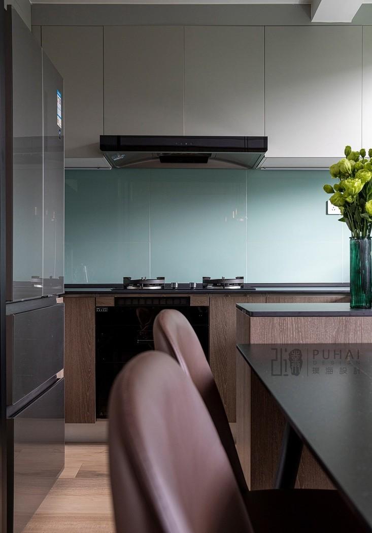 89㎡现代简约三居室,点亮生活的活力橙色沙发-21