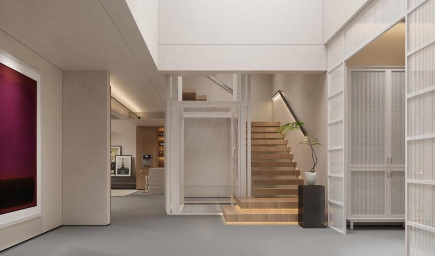 现代简约风尚地下室设计-6