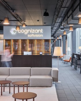 高知特办公室内部装饰（注：Cognizant常见为公司名高知特，若该词有特定所指，请根据实际情况调整） 丨LithuaniaVilnius丨DO ARCHITECTS